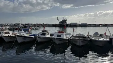 Tekirdağ’da denize açılan balıkçı tekneleri