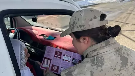 Van’da Jandarma Ekipleri Kadın Acil Destek Uygulamasını Tanıttı