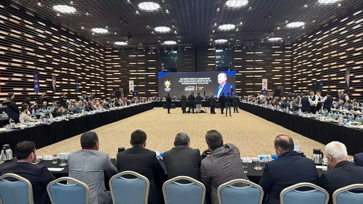 AK Parti Konya Şubesi Üye Sayısını 364.687'ye Çıkardı