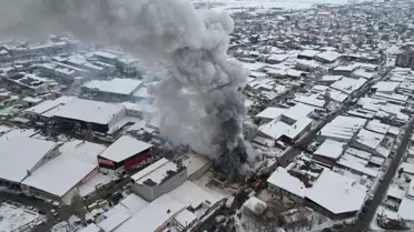 Yangın sonrası atölye kalıntıları