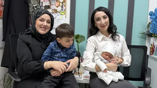 Sezaryen sonrası normal doğum anı