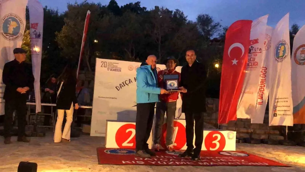 Datça Kış Yüzme Maratonu 20. Yılını Coşkuyla Kutladı