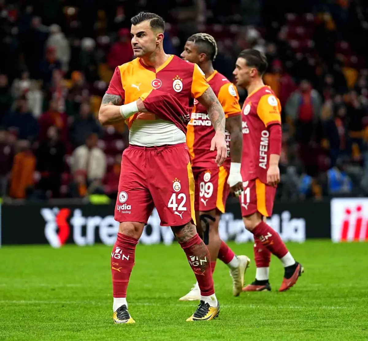 Galatasaray ve Gaziantep FK 1-1 Beraberlikle Sahaları Paylaştı