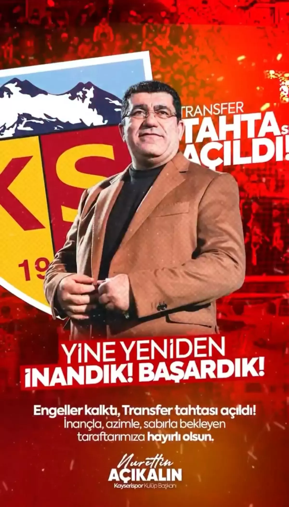 Kayserispor Transfer Hamleleri: Yeni Sezon İçin Hedefler Belirlendi