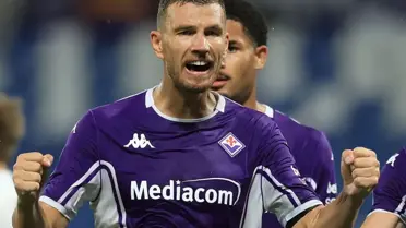 Edin Dzeko Fiorentina formasıyla