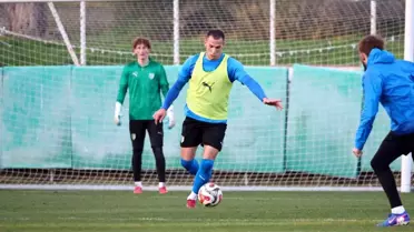 Bodrum FK ve Sivasspor maç öncesi antrenman