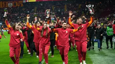 Maçta sahaya çıkan Galatasaray oyuncuları