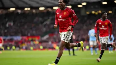 Manchester United gol sevinci