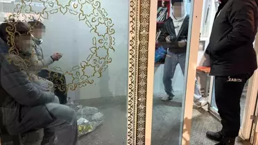 Temizlenmiş minibüs durağı