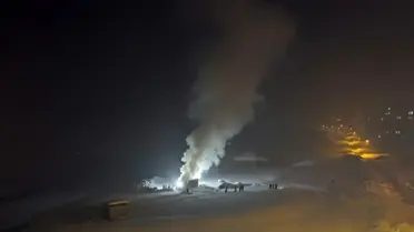 Yüksekova’da Kar ve Buz Sebebiyle İtfaiye Ulaşamadı, Mahalle Halkı Yangını Söndürdü