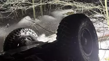 İnegöl'de Kar Temizleme Operasyonu Sırasında Yaşanan Kaza