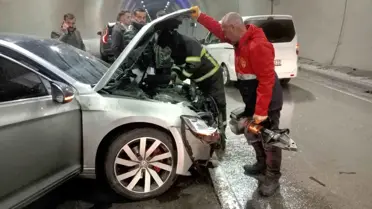 Şırnak Cizre Tünelinde Buzlanma Nedeniyle Zincirleme Trafik Kazası: 1 Ölü, 8 Yaralı