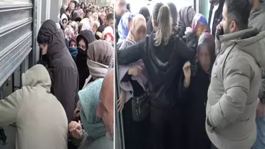 Bursa Yıldırım’da 100 TL’ye Ürün Fırsatı: Dondurucu Soğukta Uzun Kuyruklar