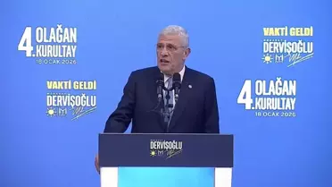 Dervişoğlu, İYİ Parti Kurultayı'nda Hükümet Politikalarına Sert Eleştiriler Getirdi