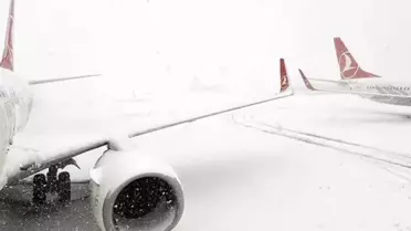 Kar Fırtınası Sabiha Gökçen’de Uçuşları %15 Azaltıyor, 38 Sefer İptal