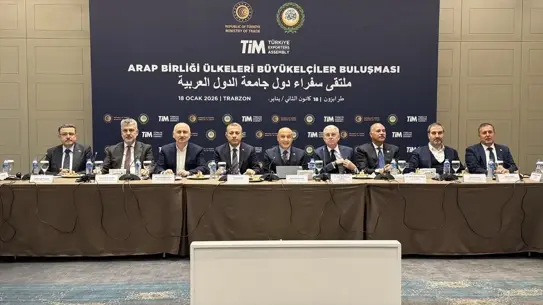 Trabzon’da Arap Birliği Üyesi Ülkelerin Büyükelçileri Ticari İşbirliği İçin Buluştu