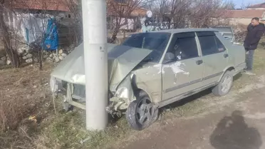 Afyonkarahisar Dinar'da Elektrikli Motosiklet Çarpması: 1 Ölü, 1 Yaralı