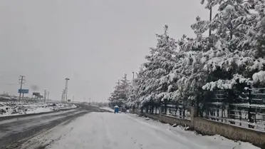Diyarbakır’da Yüksek Kesimlerde Şiddetli Kar Yağışı ve Merkezde Karla Karışık Yağmur