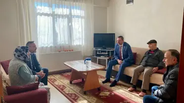 Kaymakam Enver Özderin, Aile Yılı kapsamında Kenar Ailesini ziyaret etti