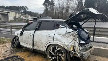 Kuzey Marmara Otoyolu'nda Çarpışma: 7 Kişi Yaralı, 2'si Çocuk