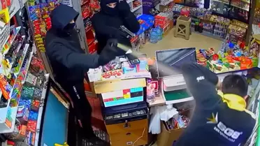 Afyonkarahisar’da Markette İş Sahibini Tehdit Eden İki Şüpheli Yakalandı