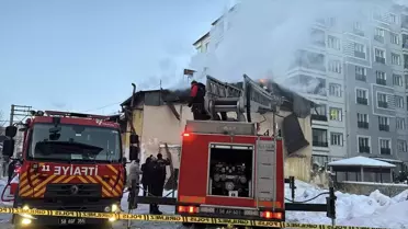 Sivas'ın İnönü Mahallesi'nde Müstakil Ev Yangını Kontrol Altına Alındı