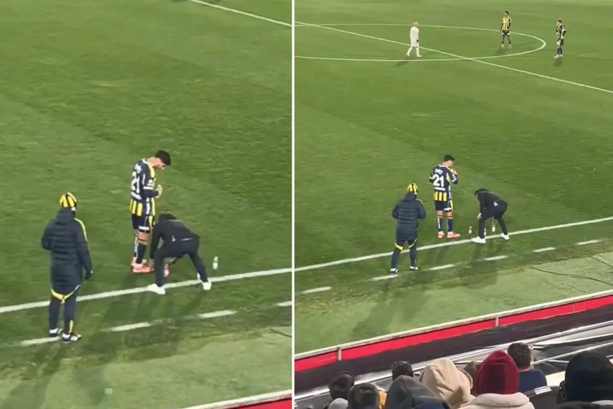 Maçın galibiyet anı