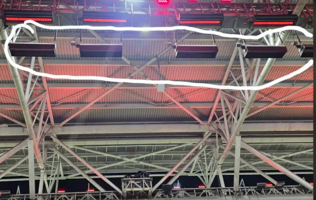 Stadyum içinde soğuk hava