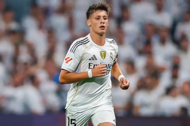 Arda Güler gol sevinci