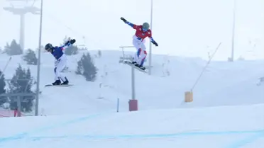 Erzincan’da Snowboard Cross Avrupa Kupası’nın Sonuçları Açıklandı