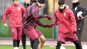 Galatasaray, Atletico Madrid Maçına Hazırlıklarını Hızlandırıyor