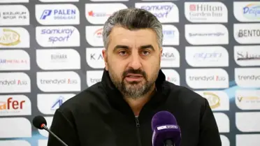 Amed Spor Teknik Direktörü Sinan Kaloğlu'ndan Maç Sonrası Açıklama