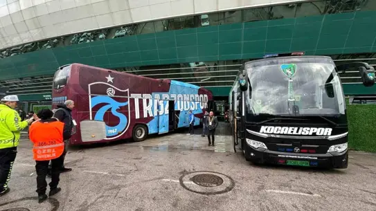 Kocaelispor ve Trabzonspor’un Maç Öncesi Stadyum Hazırlıkları Tamamlandı