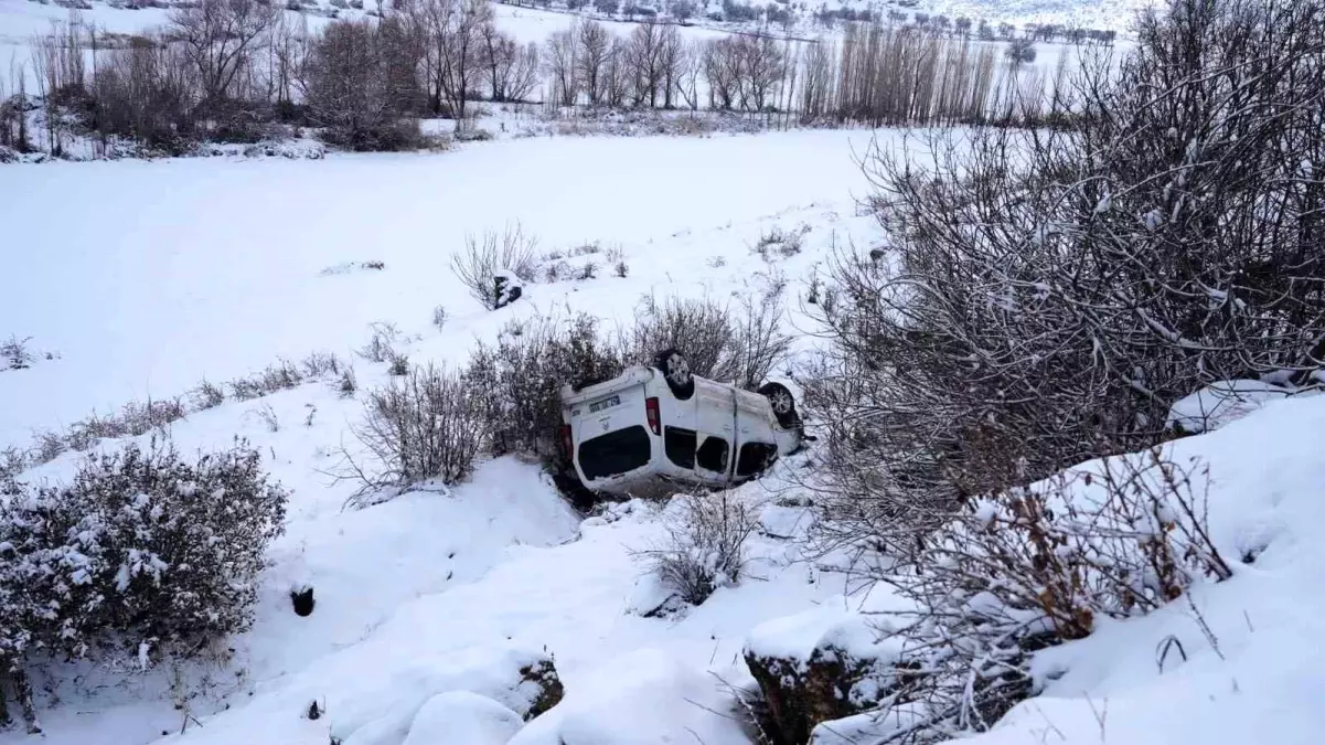 Kaygan Kar Yolları Mazıdağı'nda 6 Yaralıyla Sonuçlandı