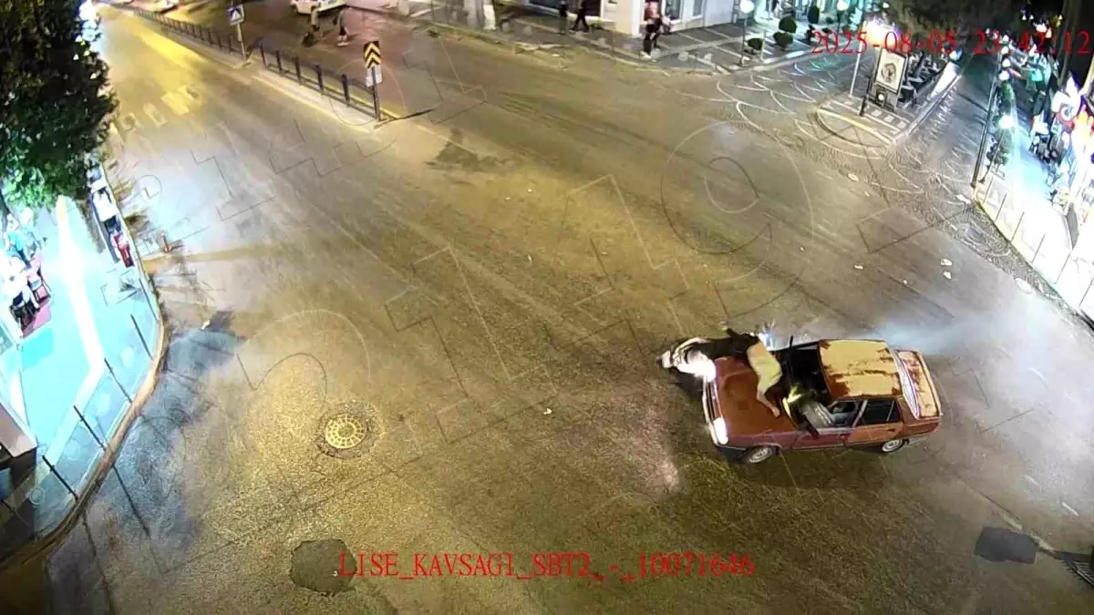 Amasya’da Moto Kazaları Kamerada: Hız ve Dikkatsizlik Uyarısı