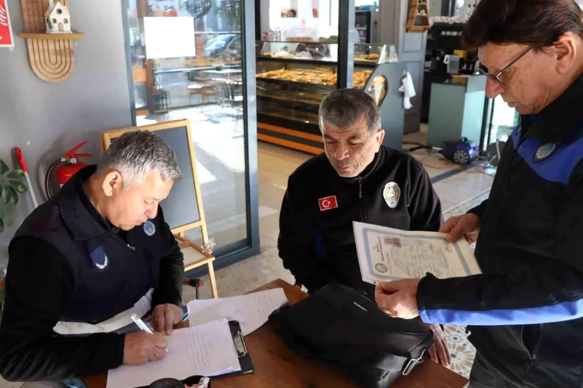 Nazilli Zabıta, Hijyen ve Ruhsat Kontrollerini Genişletti