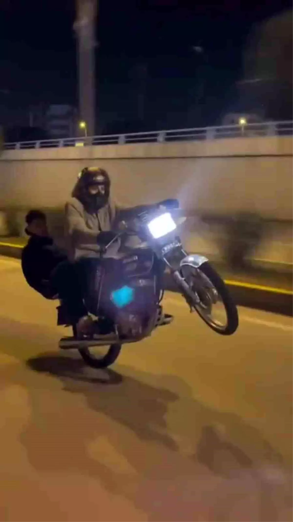 Hatay’da Akrobatik Motosiklet Sürüşüne 11.122 TL Ceza Kesildi