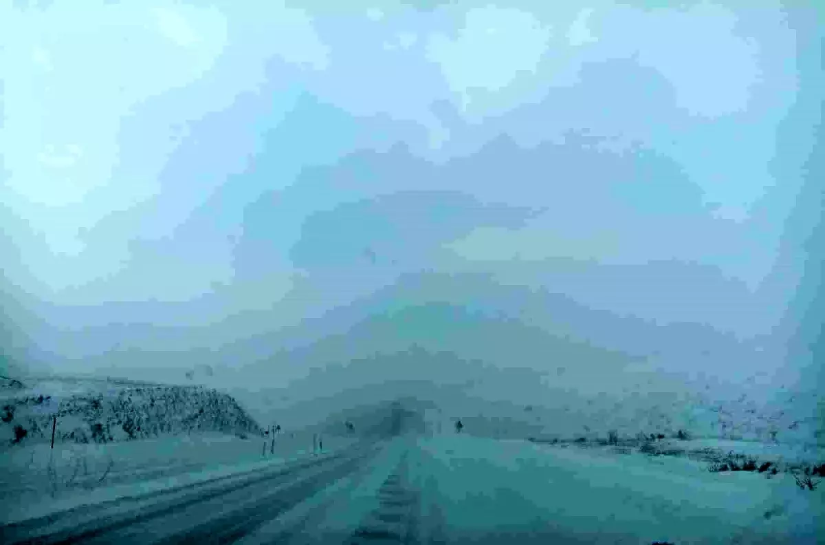 Kar Nedeniyle Sivas‑Malatya Karayolu Trafiğe Kapatıldı