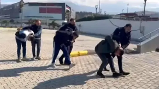 Olay yerinden alınan fotoğraf