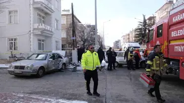 Karaman’da iki araç çarpıştı: Kadın ağır yaralı, koca hafif yaralı