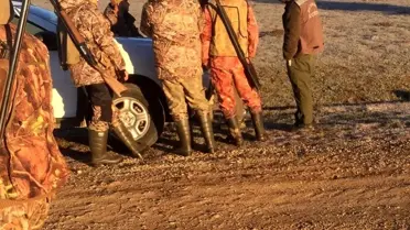 Keklik ve tavşan avı fotoğrafı