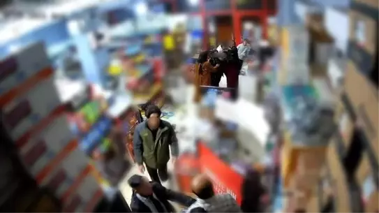 Kavga anındaki güvenlik kamerası görüntüsü