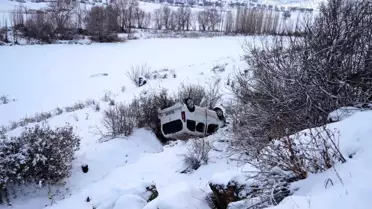 Kazanın meydana geldiği yolun fotoğrafı