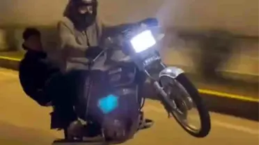 Hatay’da Akrobatik Motosiklet Sürüşüne 11.122 TL Ceza Kesildi