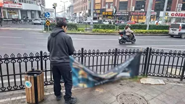 Tekirdağ Süleymanpaşa’da Zabıta Ekipleri İzinsiz Reklamları Kaldırdı