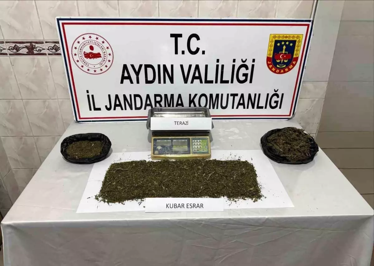 Nazilli'de 502 Gram Esrar Ele Geçirildi: Operasyonda Bir Şüpheli Gözaltına Alındı