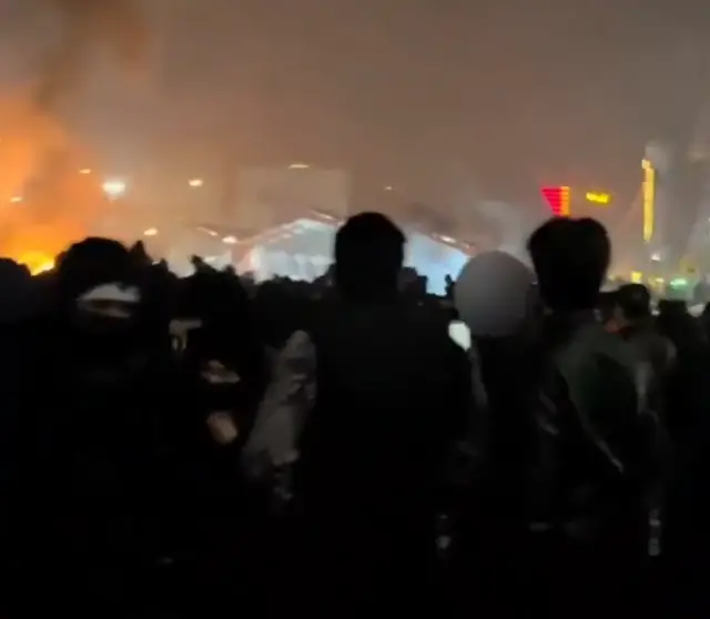 Güvenlik güçlerinin müdahalesi