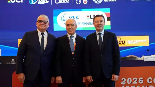 Cumhurbaşkanlığı Bisiklet Turu'ndan bir an