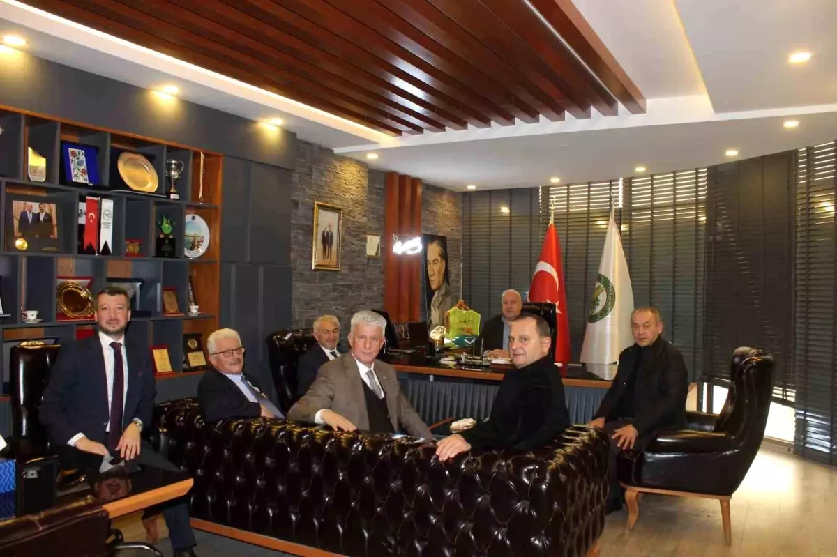 Çarşamba Ticaret Borsası ve İlçe Müftüsü Ortak Projeler Üzerine Görüşme Gerçekleştirdi