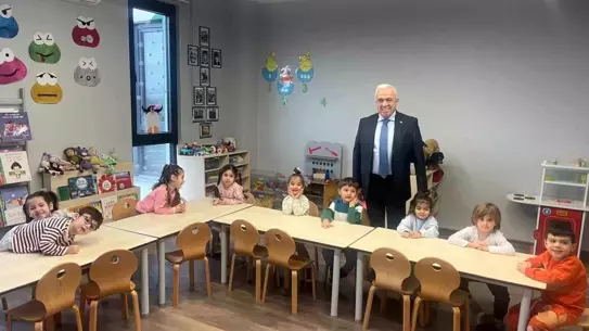 Nilüfer’de Gece Çalışan Anne-Babalara Yeni Çözüm: 24 Saat Açık Kreş